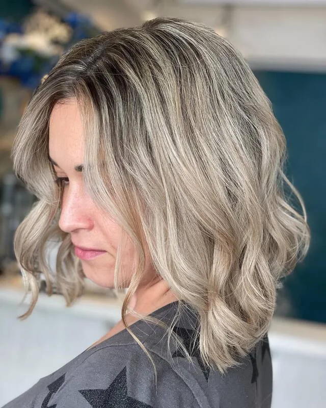 Teasylights blonde color by Shear Colour