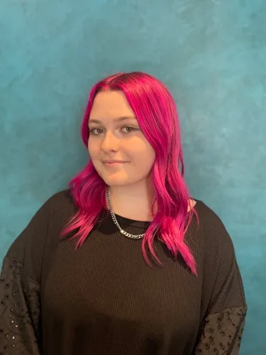 Avery, apprentice stylist at Shear Colour